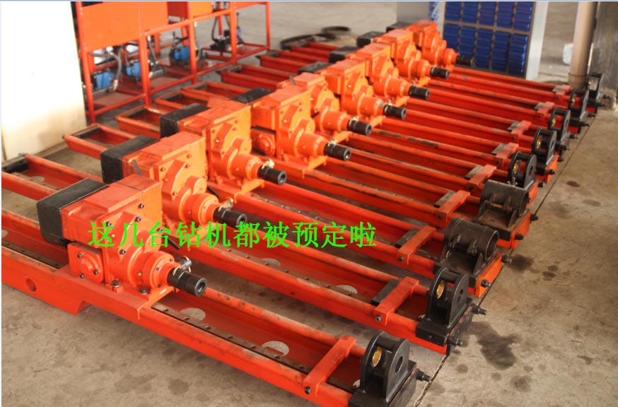 氣動架柱式鉆機(jī)被預(yù)定，探水鉆機(jī)廠家年底忙備貨
