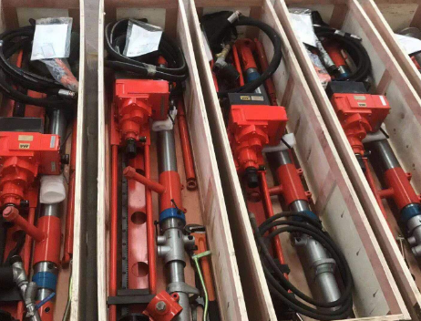 氣動架柱式鉆機現(xiàn)貨發(fā)，輕便探水鉆機找啟睿